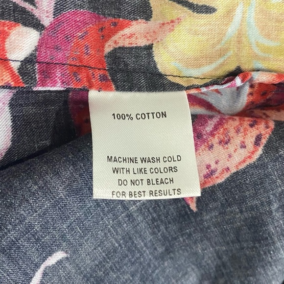 Tucker NYC Laura Drop Waist Floral Dress Cotton Poplin Midi Mini - Picture 9 of 10